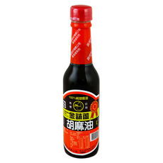 金葫蘆 胡麻油 100%純胡麻油，精選黑芝麻，全素, 220ml, 1瓶