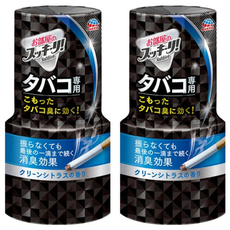 Earth 室內芳香除臭劑, 400ml, 2瓶, クリーンシトラスの香り
