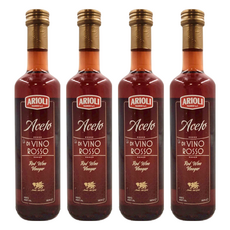ARIOLI 紅酒醋 義大利原產, 500ml, 4瓶