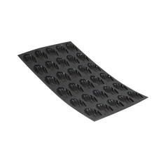 de Buyer 畢耶 黑軟矽膠模系列 30格迷你瑪德蓮烤模, 1個