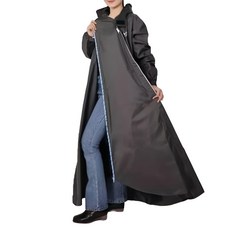 MotoC 內外斜雙拉鍊風雨衣 M301 灰色 5XL 機車騎士必備 防風防水, 1件, XXXXXL