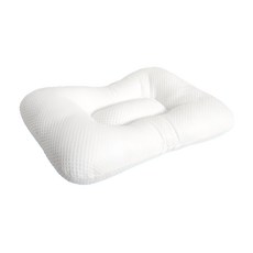 EmBrace 英柏絲 蝶型枕系列 可水洗人體工學 舒鼾枕 MIT台灣製 3D透氣款, 白色, 1個