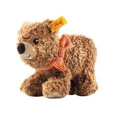 Steiff 德國金耳釦泰迪熊 嬰幼兒玩偶, 18cm, little baby bear Urs, 1個