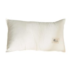 HONDONI 4D人體工學羽絲絨紓壓枕 側睡枕 全棉水洗, 白色