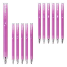 PENROTE 筆樂 側壓柔色螢光筆 12支 紫色