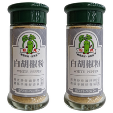 松井 白胡椒粉, 30g, 2瓶