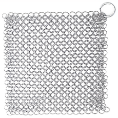 AHOYE 洗鍋不鏽鋼鍋鍊 耐用 輕鬆去除鍋底頑固污垢 適用於各種鍋具, 1個, 1入