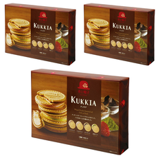 Tivoli Tivon 32枚法蘭酥禮盒, 牛奶可可風味 x 8 + 黑可可風味 x 8 + 抹茶可可風味 x 8 + 草莓可可風味 x 8, 3盒