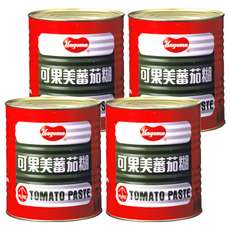 KAGOME 可果美 蕃茄糊, 3.2kg, 4桶
