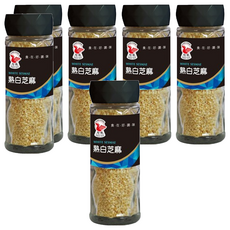 飛馬熟白芝麻, 35g, 6瓶