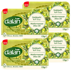 dalan 達欖 植萃療浴皂 橄欖油迷迭香, 175g, 土耳其原裝進口, 80年專業經驗, 4個