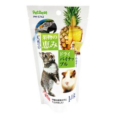 PetBest 津輕完熟鳳梨丁 140g 寵物鼠 寵物兔 倉鼠 兔子 天竺鼠 零食, 1包