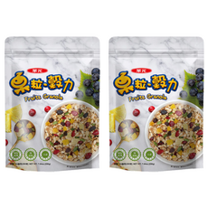 華元 果粒穀力大果粒穀片 全素, 200g, 2包
