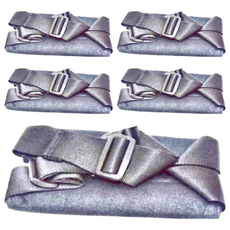 感恩使者 3用式輪椅安全束帶, 保護身體不易往前滑動, 大尺寸插扣, 台灣製造, 舒適又安全, ZHTW1739, 5個