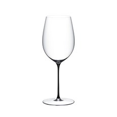 RIEDEL Superleggero 霧黑梗 Bordeaux 紅酒杯 無鉛水晶玻璃, 890cc, 1個