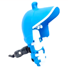 FALCON 法肯 半罩晴雨帽 金雕爪型 減震手機架組合款, 藍色