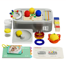 TOPBRIGHT 特寶兒 寶寶成長學習寶盒 感官觸覺認知, 布書, 1個