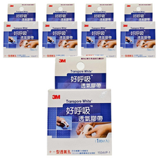 3M 好呼吸透氣膠帶 1吋, 5盒