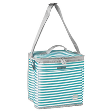 ibili Niza 肩背保冷袋 10L 蘇打條紋 野餐保冷袋, 1個