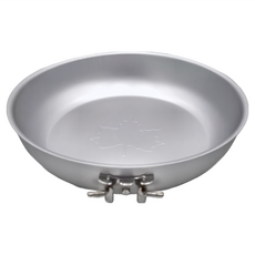 LOGOS FD折疊把手平底鍋 37.5 x 22 x 4.8cm, 銀色, 1個