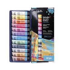 Mont Marte 蒙瑪特 金屬壓克力組 - 12色, 36ml