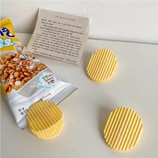 KUIBAO 快豹生活 韓風ins 趣味創意收納夾 圓形樂事夾, 彩色, 20個