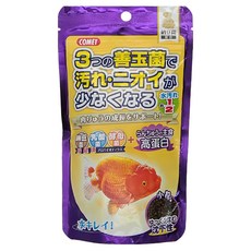 COMET 可美多 善玉菌金魚蘭壽飼料, 小粒 90g 沉性, 1袋