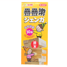 Lofor 樂活生活家 疊疊樂 Set 30抽, 原木, 益智遊戲, 原木色, 2盒