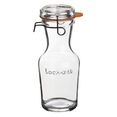 Lock-Eat 可拆式玻璃瓶 透明, 500ml, 1個