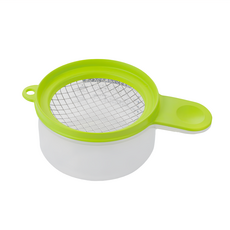 KAI 貝印 網型切蛋器, 綠色 + 銀色, 1個