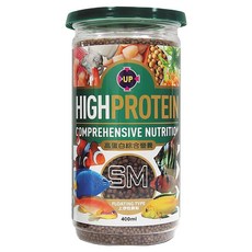 UP AQUA 雅柏 上浮型高蛋白營養飼料 SM, 400ml, 1罐
