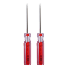 JETECH 捷特 彩條起子 102- 5x75mm 高強度鉻釩鋼刀桿, 2支