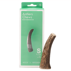 PETCOOK 派庫廚房 歐洲天然鹿角潔牙骨 S size 9-11cm, 鹿角, 1包
