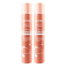 KA'FEN 卡氛 蓬鬆乾洗髮, 小麥米澱粉萃取, 維生素E, 維他命B5, 無需用水, 輕鬆趕走油膩髮根, 300ml, 2件