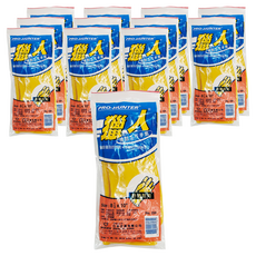 獵人牌 橡膠手套, 8 1/2 x 10 英吋, 舒適耐用, 高溫洗淨, 強韌耐磨, 止滑效果最佳, 黃色, 12雙