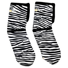 choopie CityGrips 推車手把套，柔軟舒適，易於安裝，適用多數車型, 黑白斑馬, 1組