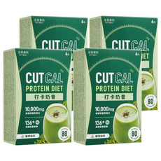 Dr.Calorie 美体專科 打卡奶昔 靜岡抹茶, 6包, 20g, 4盒