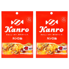 Kanro 甘樂 甘露復古球球糖 不使用香料著色料 經典好滋味, 136.8g, 2包