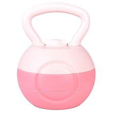 AD-ROCKET 絕美可調重灌水壺鈴 2~6kg 粉色, 居家健身必備, 時尚設計, 1148g, 1個