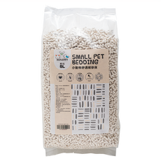 MiniFeet 小動物舒適紙砂床 顆粒, 5L, 天然紙漿100%, 1包