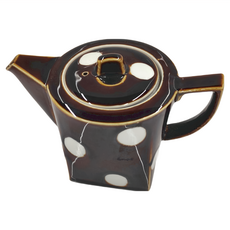 貽釉水玉茶壺 日本製, XL12032-16, 1個, 420ml