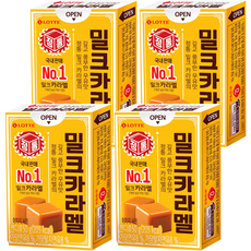 LOTTE 樂天 牛奶糖, 50g, 4盒