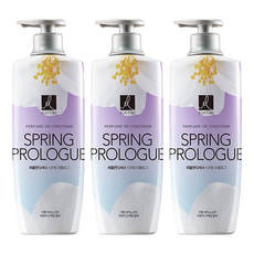 ELASTINE 伊絲婷 春日戀曲奢華香水潤髮乳, 滋潤受損髮絲 長久持香, 600ml, 3瓶
