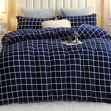 DESMOND 岱思夢 法蘭絨兩用毯被套 藍格爾 親膚柔軟 舒適透氣 四季皆宜, 182 x 212cm
