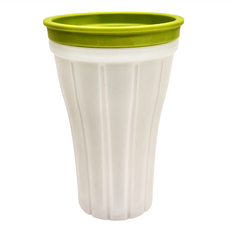 捏捏冰沙杯 TPE材質 綠/橙/黃 (隨機出貨), 單一顏色, 207g, 1個
