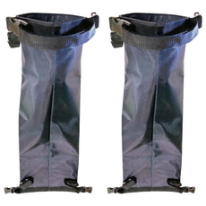 感恩使者 氧氣瓶輪椅掛袋 黑色 25x70cm 牛津布/PVC/PP材質 適用2L-4L氧氣瓶 可背/吊掛式, ZHCN2217, 2個