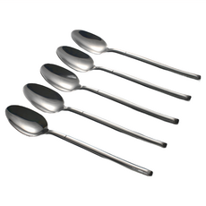 Hi CHEF 掌廚 316不鏽鋼湯匙禮盒組，5入，鏡面拋光，精美工藝，簡約生活, 2237, 1盒