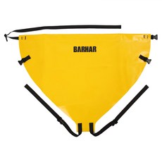 BARHAR 防磨墊布, 聚氯乙烯(PVC)夾網布, 黃色, 71x51cm, 1個