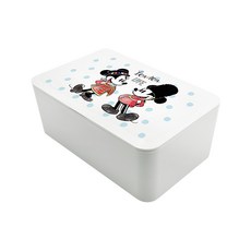 收納王妃 迪士尼濕紙巾盒 188 x 122 x 75mm, 英國米奇米妮, 1個
