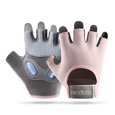 JAR嚴選 運動健身耐磨手套, 櫻花粉, 1雙